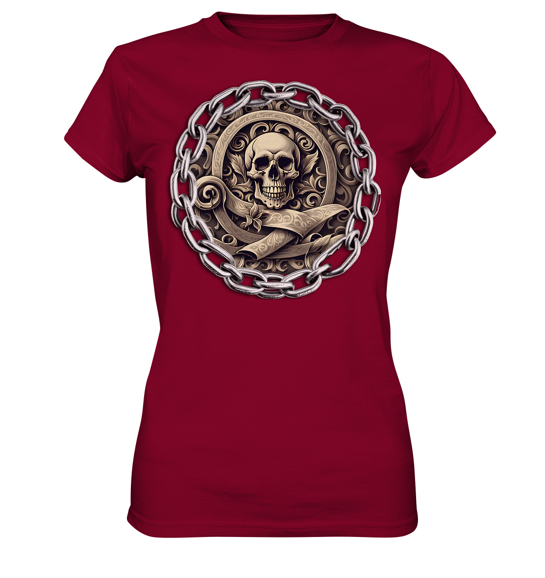 New Deathhead2 -  Womens Premium Classic T-Shirt