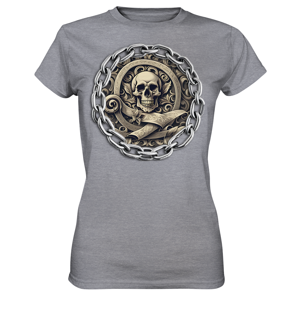 New Deathhead2 -  Womens Premium Classic T-Shirt